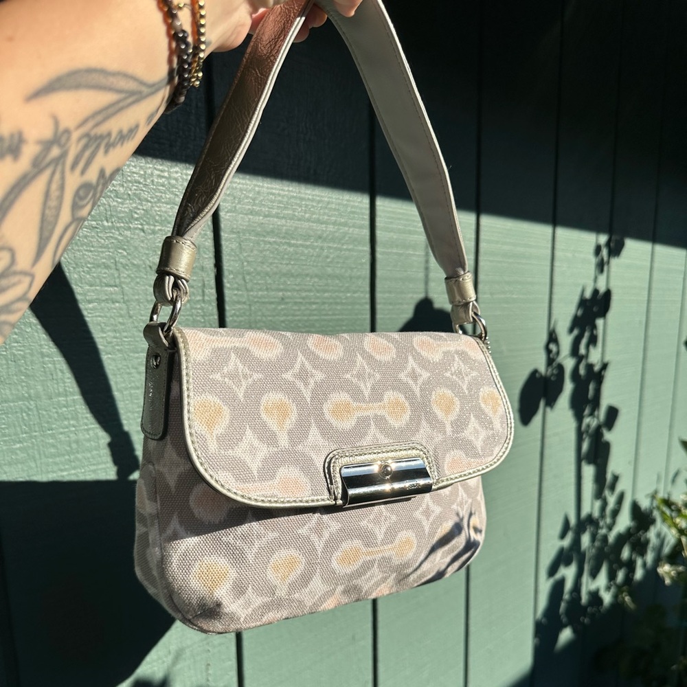 🩶🩰 COACH Kristin Ikat Print Bag! 🩰🩶